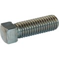 Newport Fasteners Square Head Set Screw, Cup Point, 1/2-13 x 1", Stainless Steel 18-8, Full Thread , 50PK 574486-50